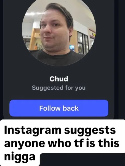 Instagram Suggests a Random Stranger