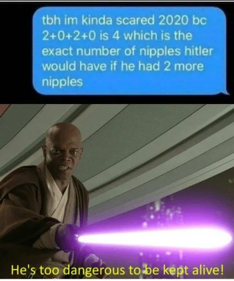 Hitler Nipple Math Fear