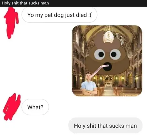 Holy Shit That Sucks Man