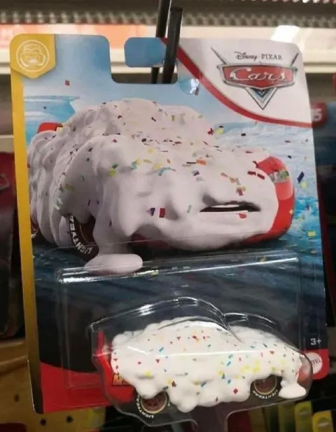 Frosting-Covered Cars Toy