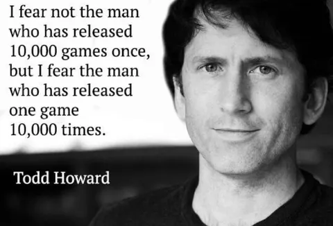 Todd Howard One Game 10000 Times