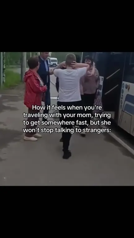 Mom Talks to Strangers