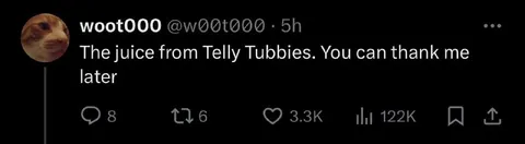 Telly Tubbies Juice