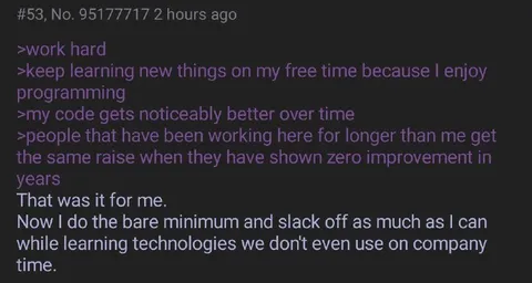 Doing the Bare Minimum at Work