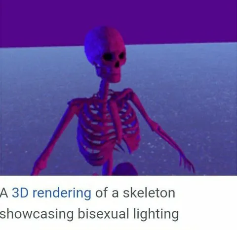 Skeleton Bisexual Lighting