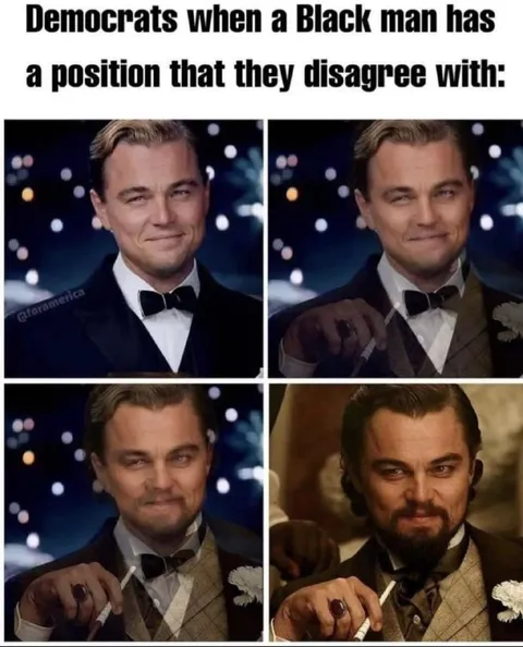 Democrats When a Black Man Disagrees