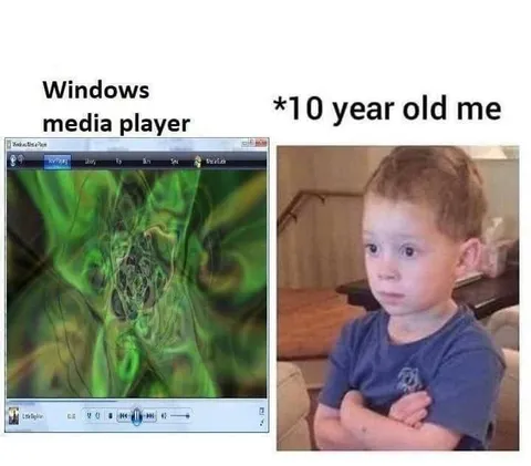 Ten-Year-Old Windows Media Player Fan