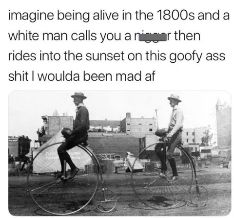 1800s Penny-Farthing Road Rage