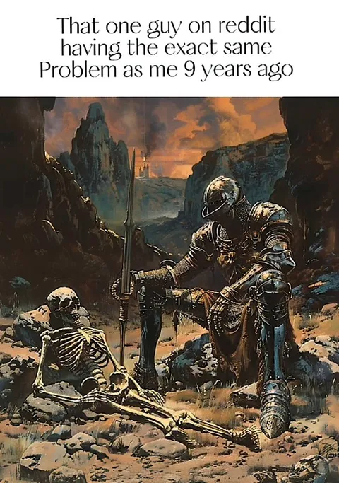 Reddit Guy Has the Same Problem