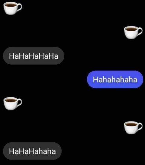 Women Laughing Over Coffee