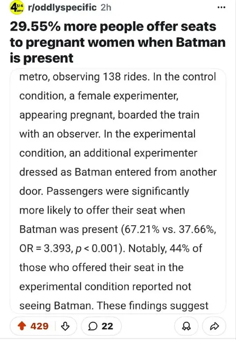 Batman Makes Passengers Give Up Seats