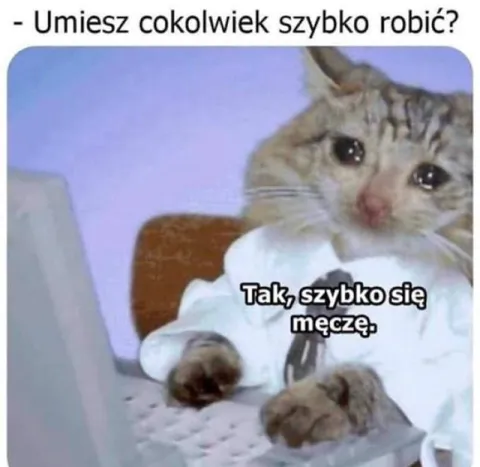 Szybko się męczę