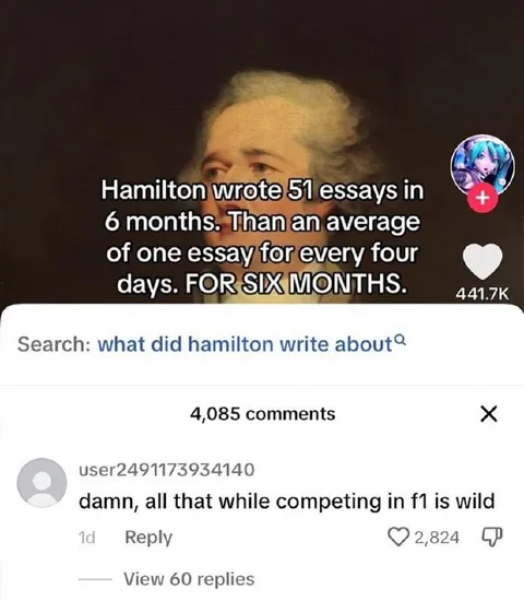 Hamilton Wrote 51 Essays