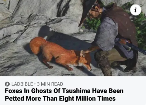 Лисы в Ghost of Tsushima