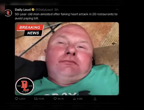 Fake Heart Attack to Avoid Paying