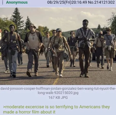 Americans Fear Moderate Exercise