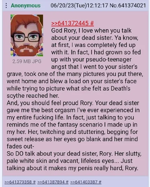 Dead Sister Obsession Confession