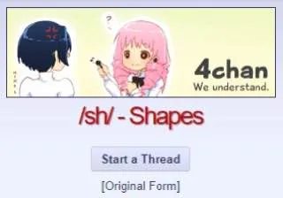 4chan Shapes Board Reaction
