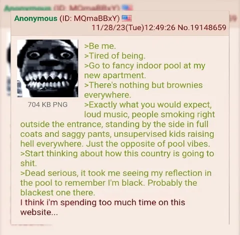 Indoor Pool Greentext Reality Check