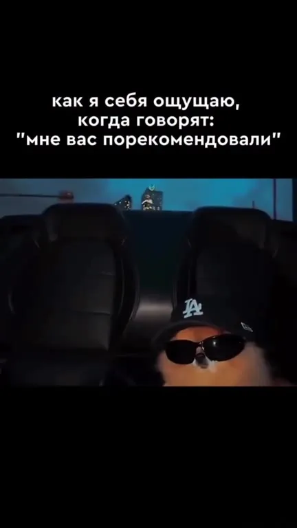 Когда тебя рекомендуют