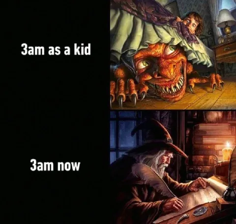 3 AM Then and Now