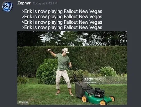 Erik Is Playing Fallout New Vegas