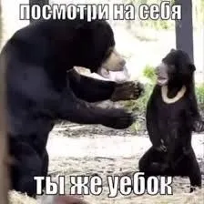 Посмотри на себя, ты же убог