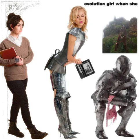 Evolution Girl When She