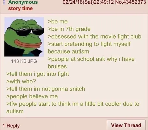Pepe Pretends to Fight