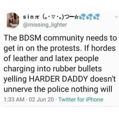 BDSM Community Joins the Protests