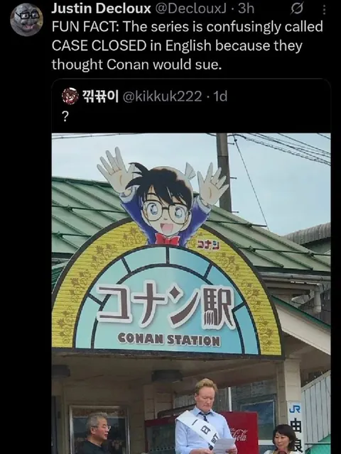 Conan Station Confusion