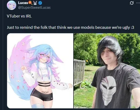 VTuber vs IRL Glow-Up