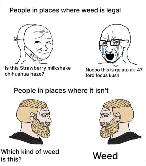 Legal Weed vs Illegal Weed