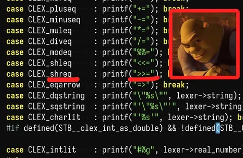 Shrek Sees Assignment Operators