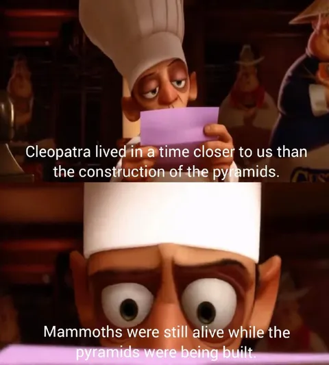 Cleopatra and the Pyramids