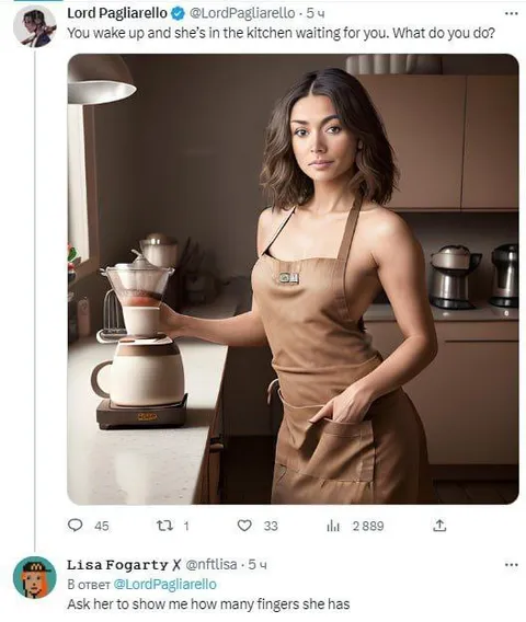 How Many Fingers Does She Have?