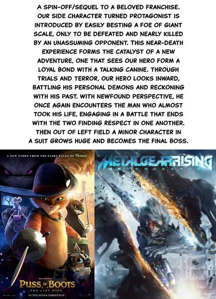 Puss in Boots Metal Gear Rising Plot