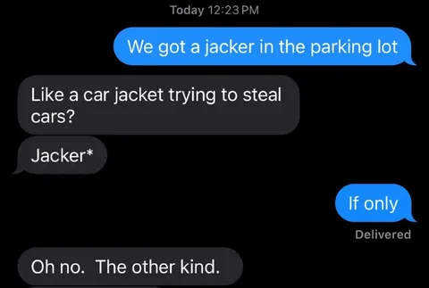 Jacker in the Parking Lot