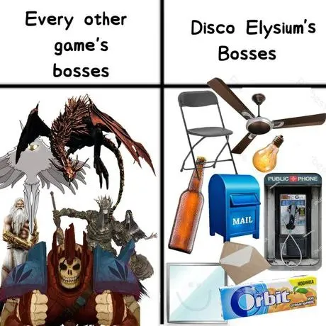 Disco Elysium Bosses Are Ordinary Objects