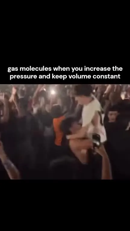 Gas Molecules at a Concert