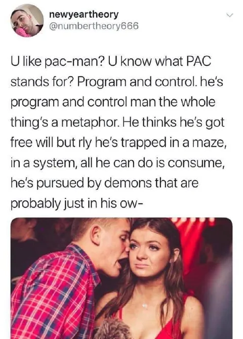 Pac-Man Metaphor Interrupted