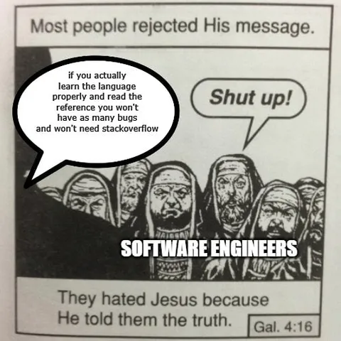 Software Engineers Reject Jesus