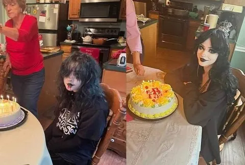 Goth Birthday Transformation