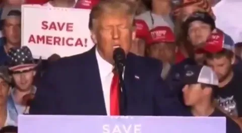 Trump Sings Tequila at Rally