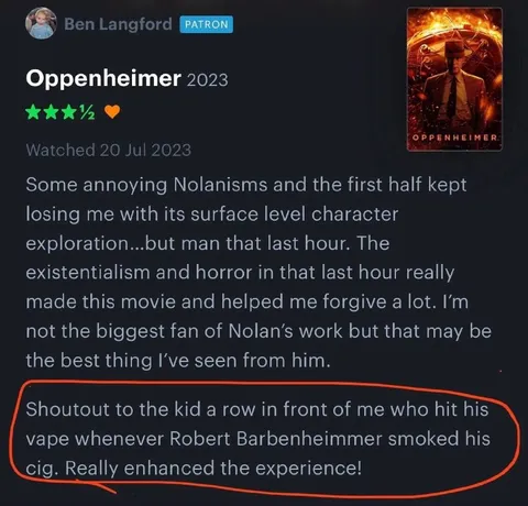 Robert Barbenheimer Vaping Review