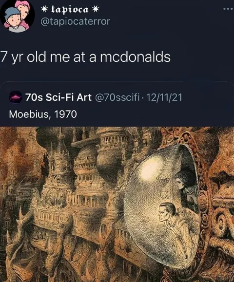 Seven-Year-Old at McDonald's