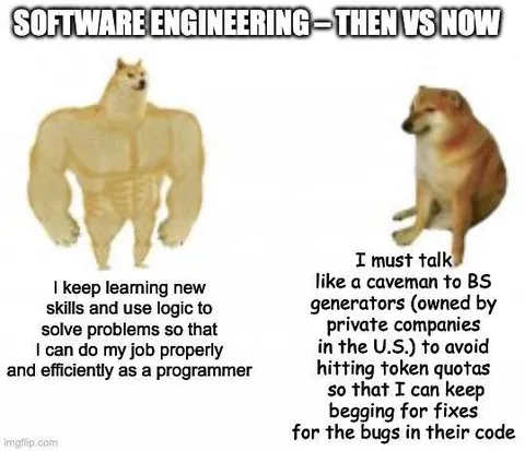 Software Engineering Then vs Now