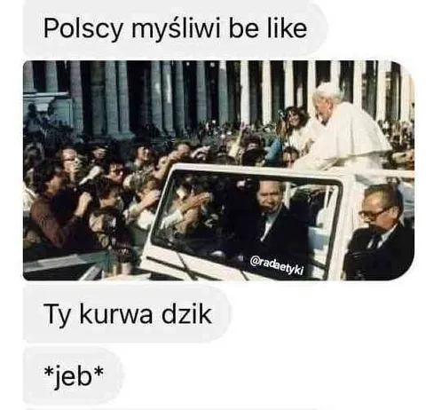 Polscy myśliwi spotykają dzika