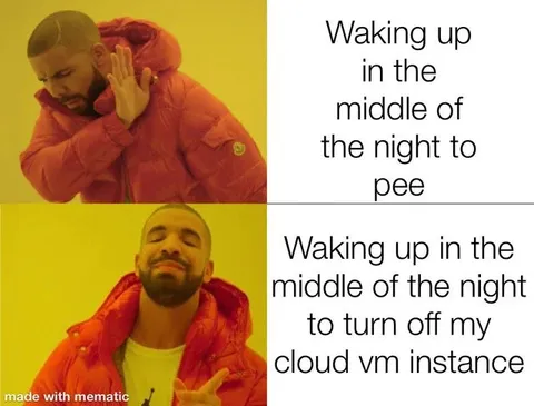 Drake Turns Off Cloud VM