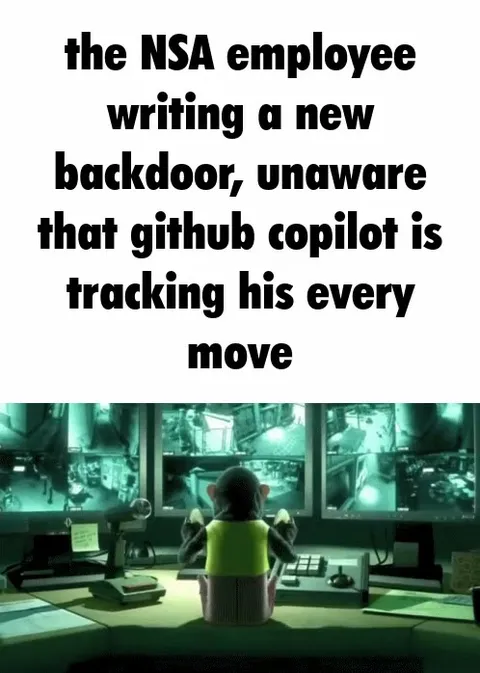 NSA Employee Tracked by Copilot